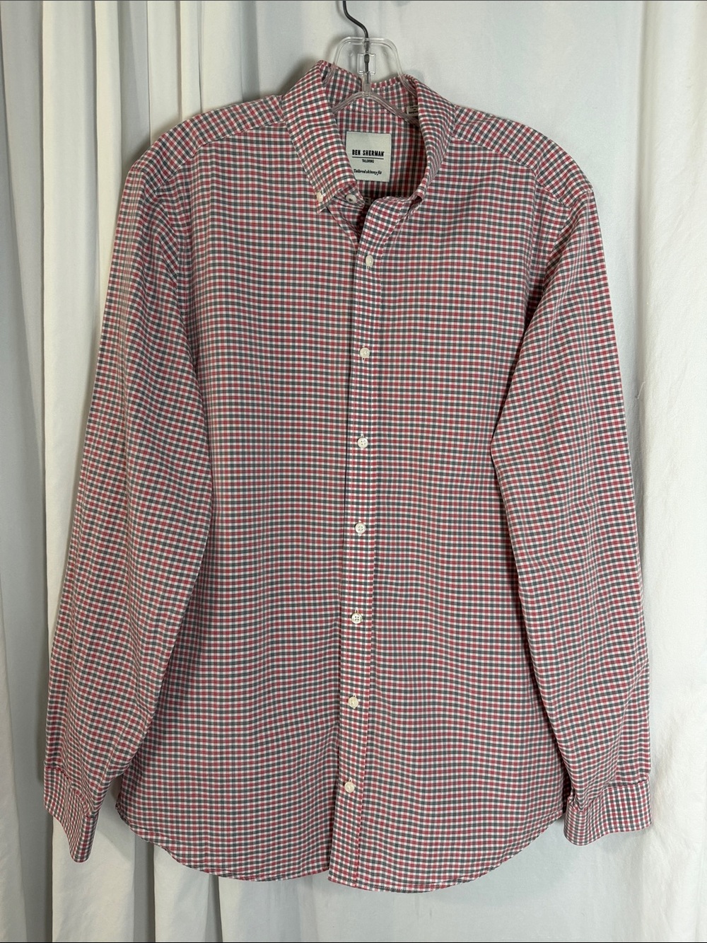Ben Sherman Tailored Skinny Fit Button-Down Shirt